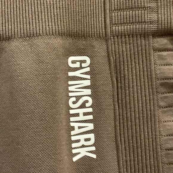 Gymshark Chocolate Leggings. Size Medium - Picture 3 of 7